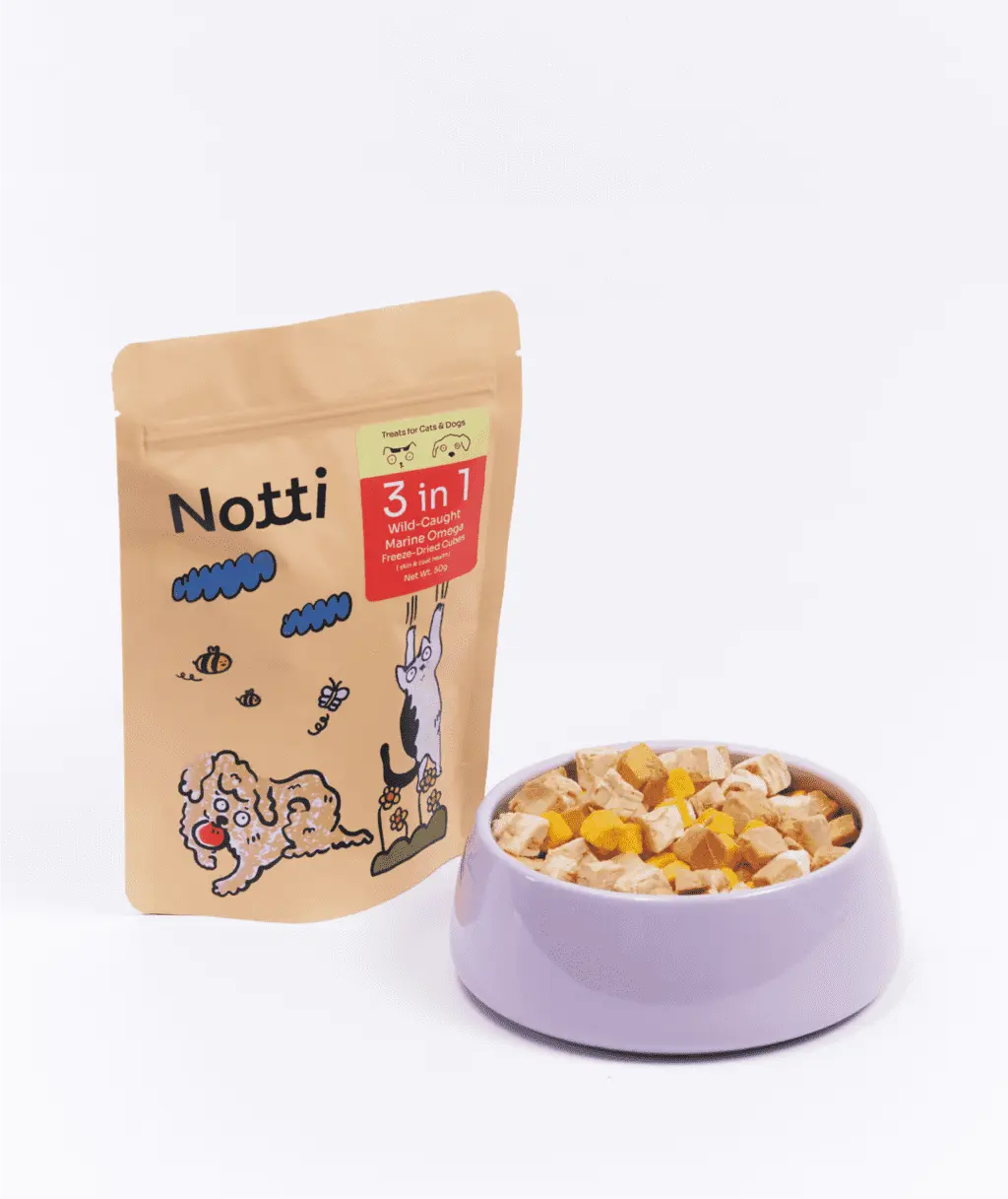 NOTTI: 3-in-1 Wild-Caught Marine Omega Freeze-Dried Cubes
