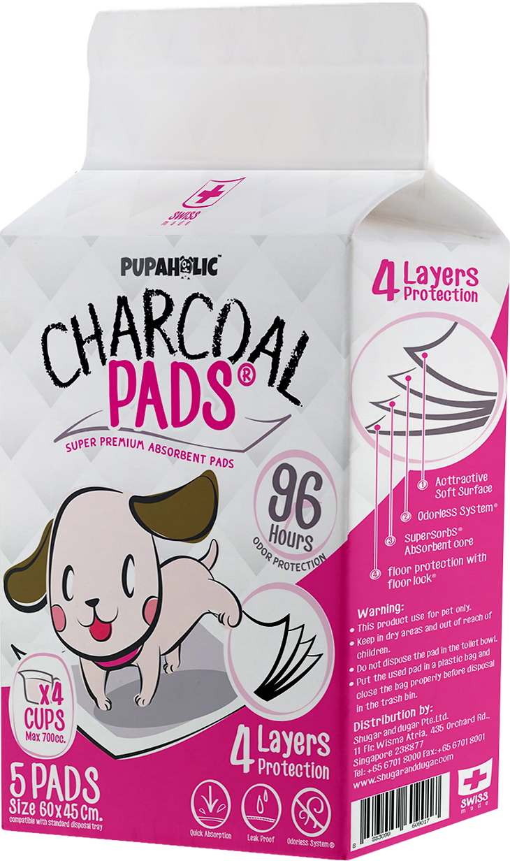 Charcoal Potty Pads