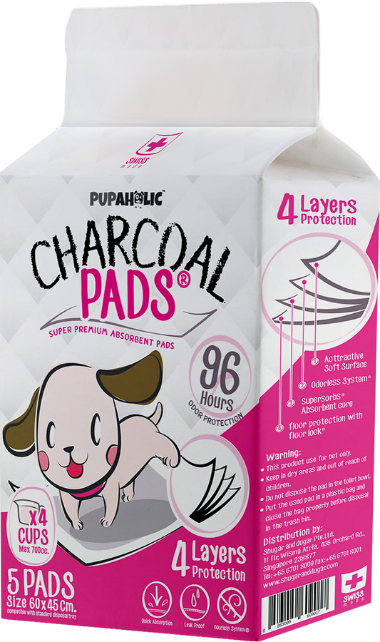 Charcoal Potty Pads