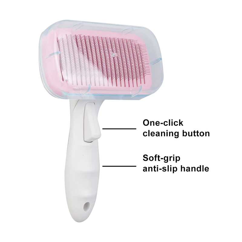 Self-Cleaning Pin Brush